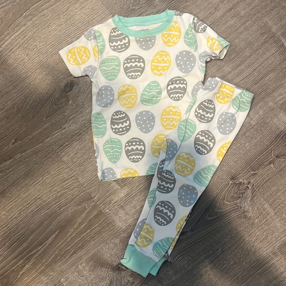 Carters Easter egg pajama